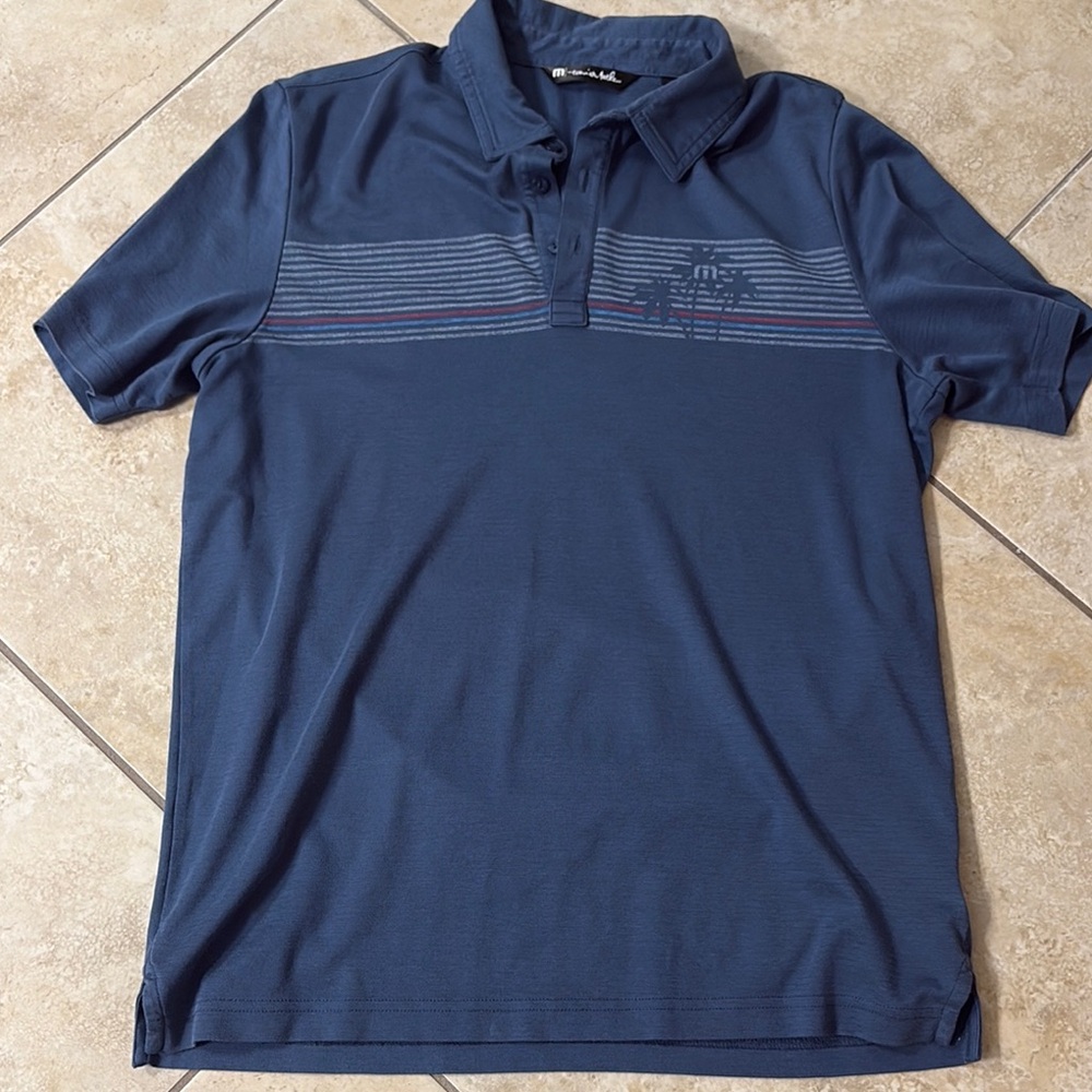 Men's Blue Polo Shirt - Travis Mathew